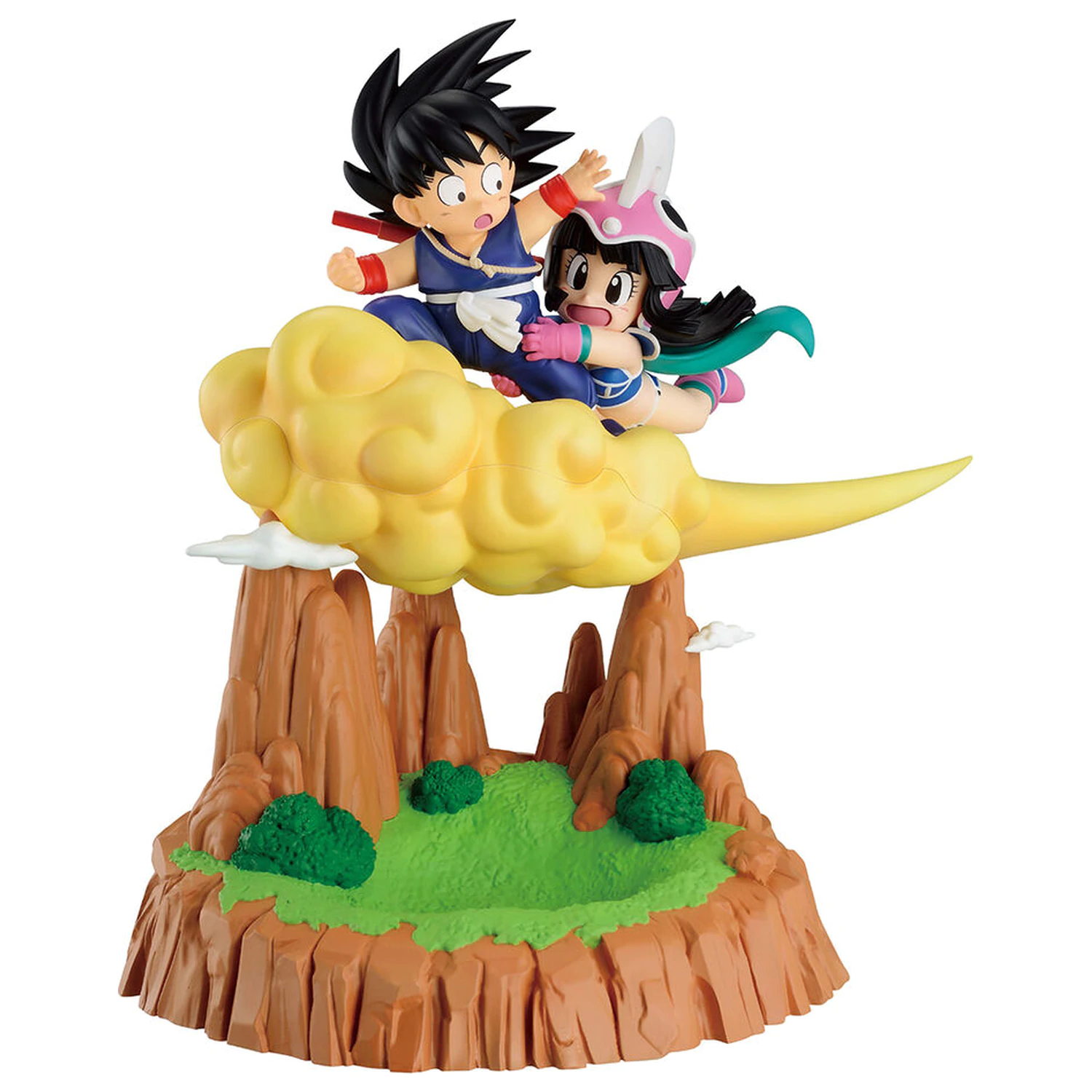 Dragon Ball Fantastic Adventure 2 Son Goku & Chichi Ichibansho figure 15cm product photo