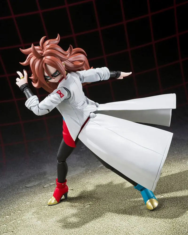 Dragon Ball FighterZ S.H. Figuarts Action Figure Android 21 (Lab Coat) 15 cm product photo