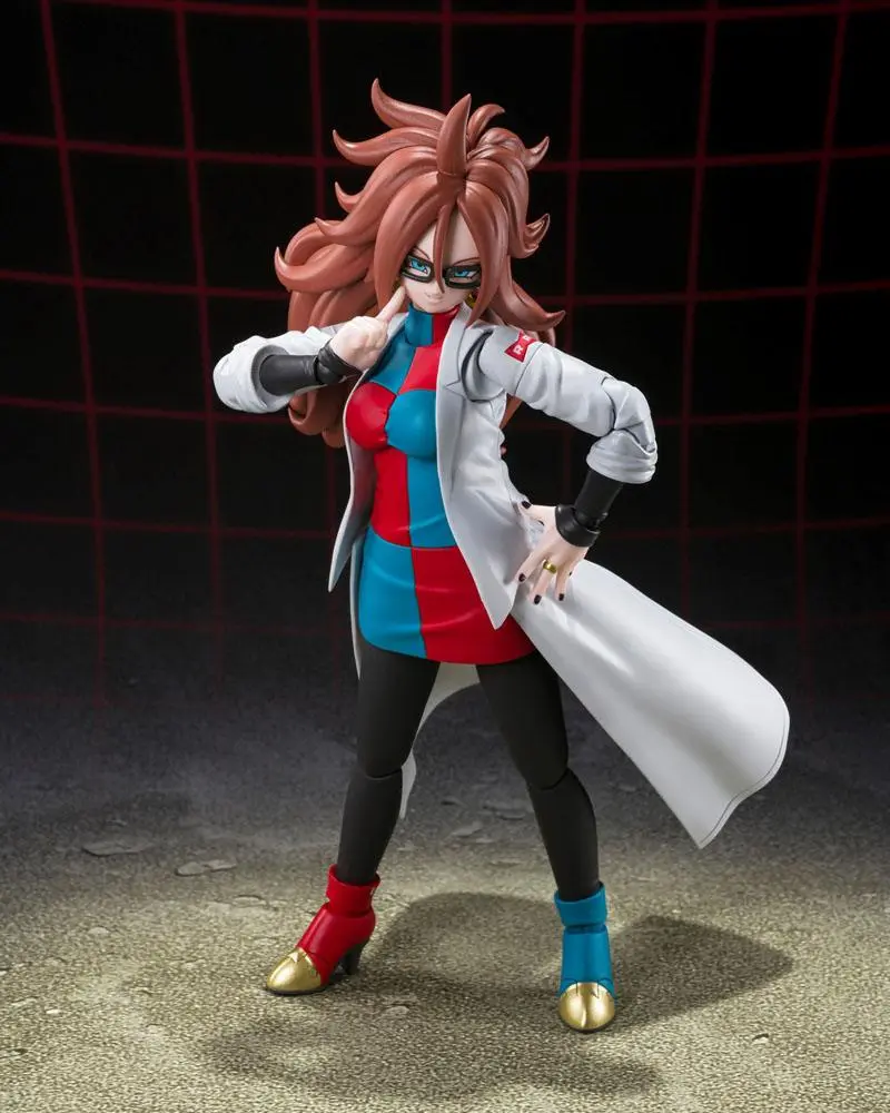 Dragon Ball FighterZ S.H. Figuarts Action Figure Android 21 (Lab Coat) 15 cm product photo