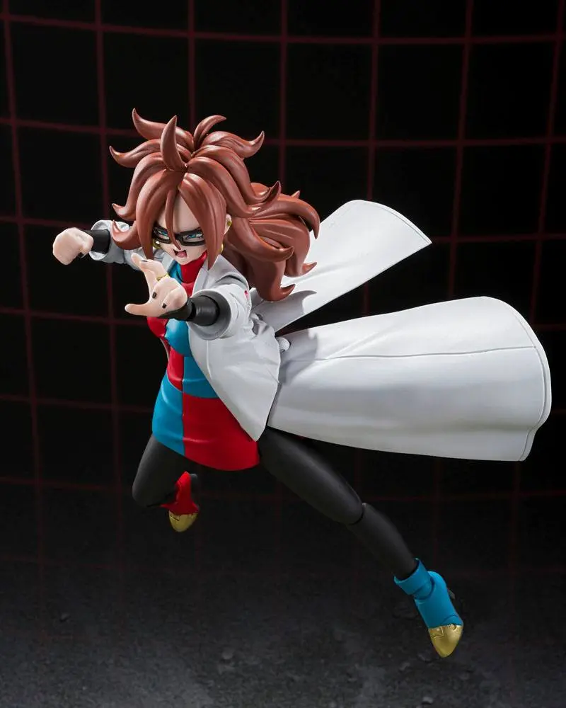 Dragon Ball FighterZ S.H. Figuarts Action Figure Android 21 (Lab Coat) 15 cm product photo