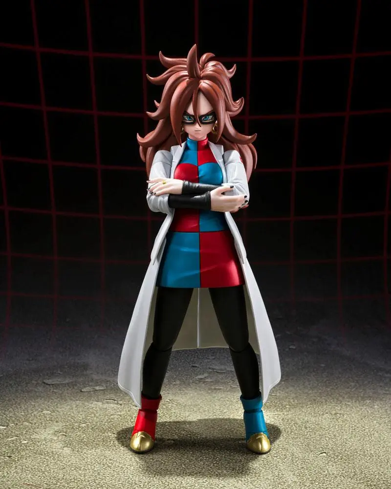 Dragon Ball FighterZ S.H. Figuarts Action Figure Android 21 (Lab Coat) 15 cm product photo