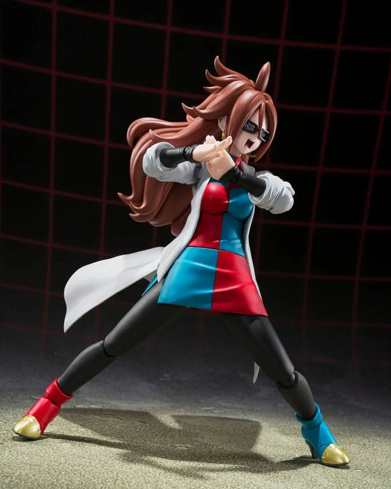 Dragon Ball FighterZ S.H. Figuarts Action Figure Android 21 (Lab Coat) 15 cm product photo