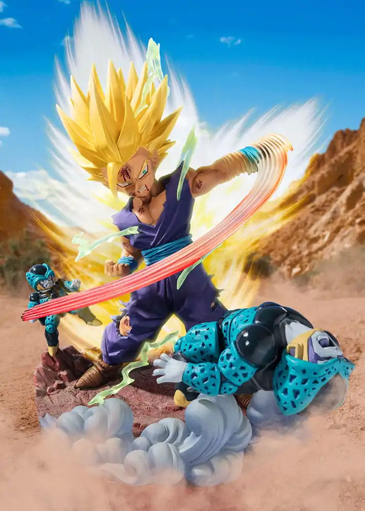 Dragon Ball FiguartsZERO Extra Battle PVC Statue Marshall Super Saiyan 2 Son Gohan -Anger Exploding Into Power- 20 cm termékfotó