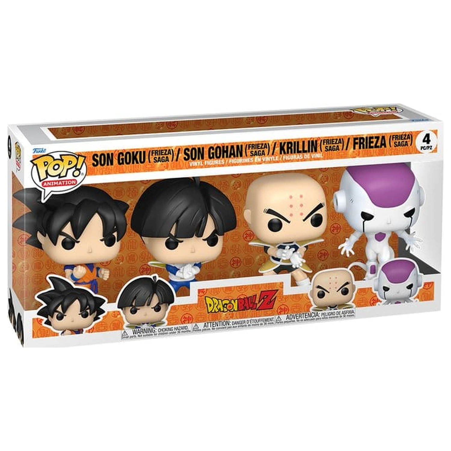 Dragon Ball Funko POP! Vinyl Figure 4-Pack Refresh Bundle 9 cm product photo