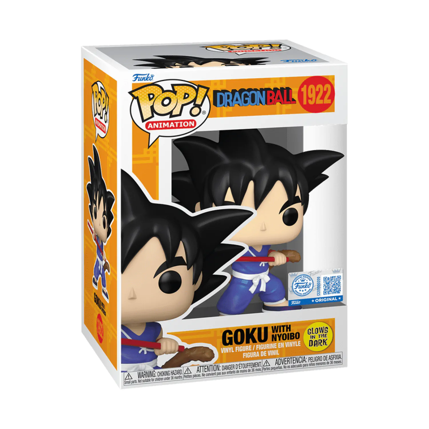 Dragon Ball Funko POP! Figure Goku With Nyoibo (GW) 9 cm product photo