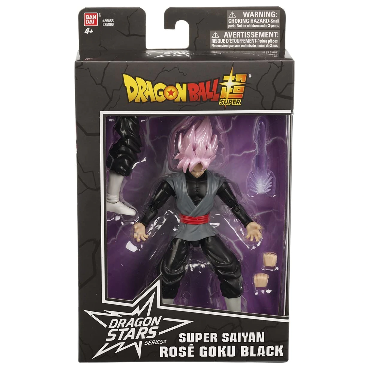 DRAGON BALL - Goku Black Rosé SS - Figure Dragon Stars 17cm Serie 4 product photo