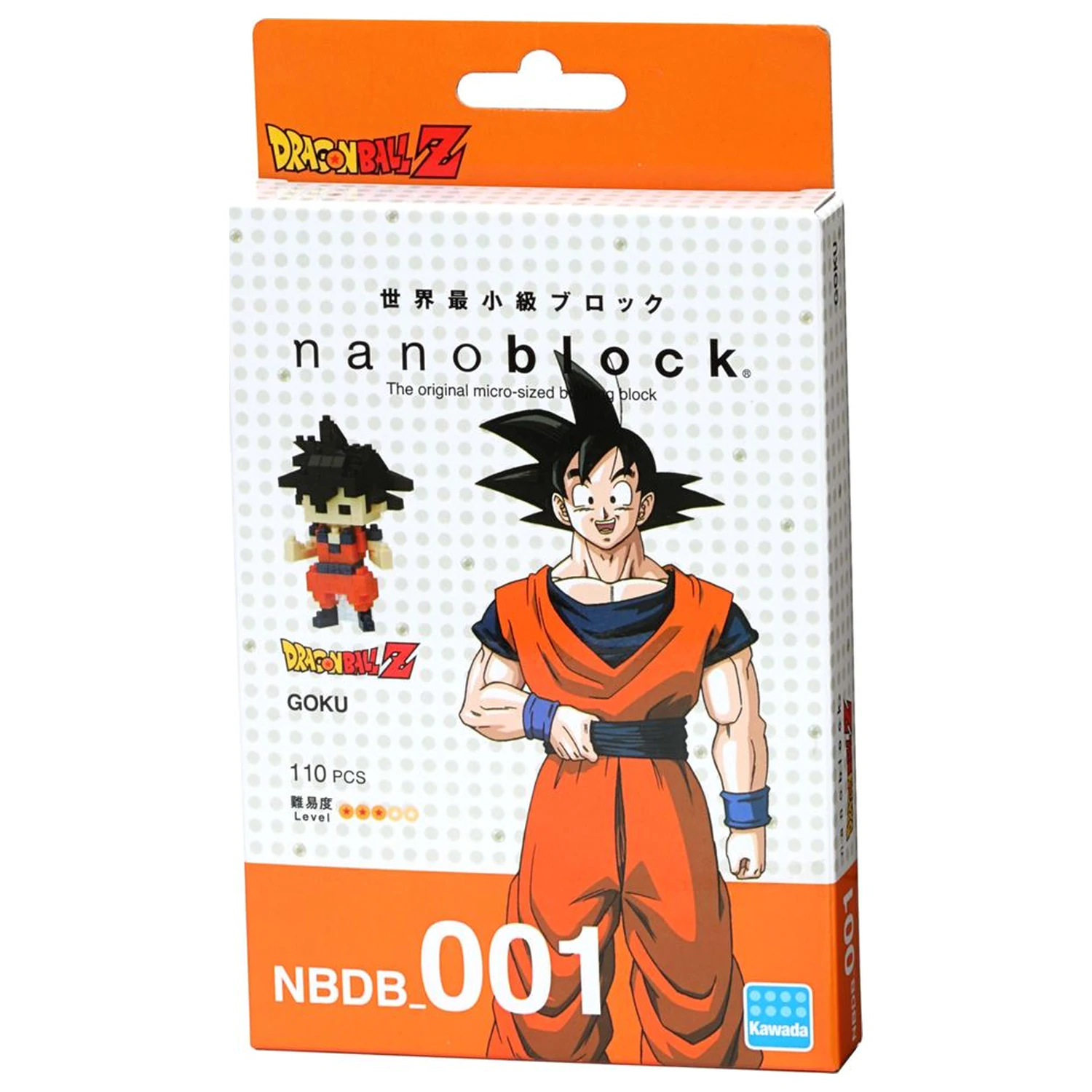 DRAGON BALL Goku Figure Nanoblock 10cm product photo