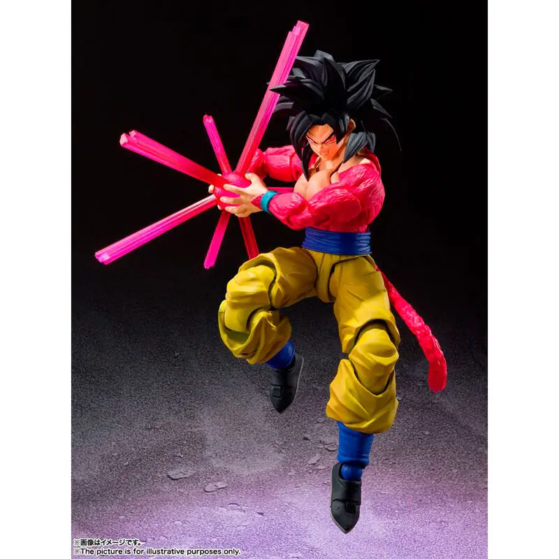 Dragonball GT S.H. Figuarts Action Figure Super Saiyan 4 Son Goku 15 cm product photo