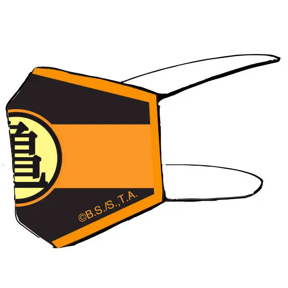 Dragon Ball Kame reusable face mask product photo