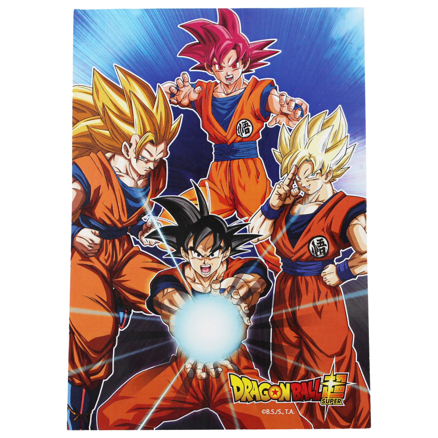 Dragon Ball Kamehame Stationery Set 5 Pieces product photo