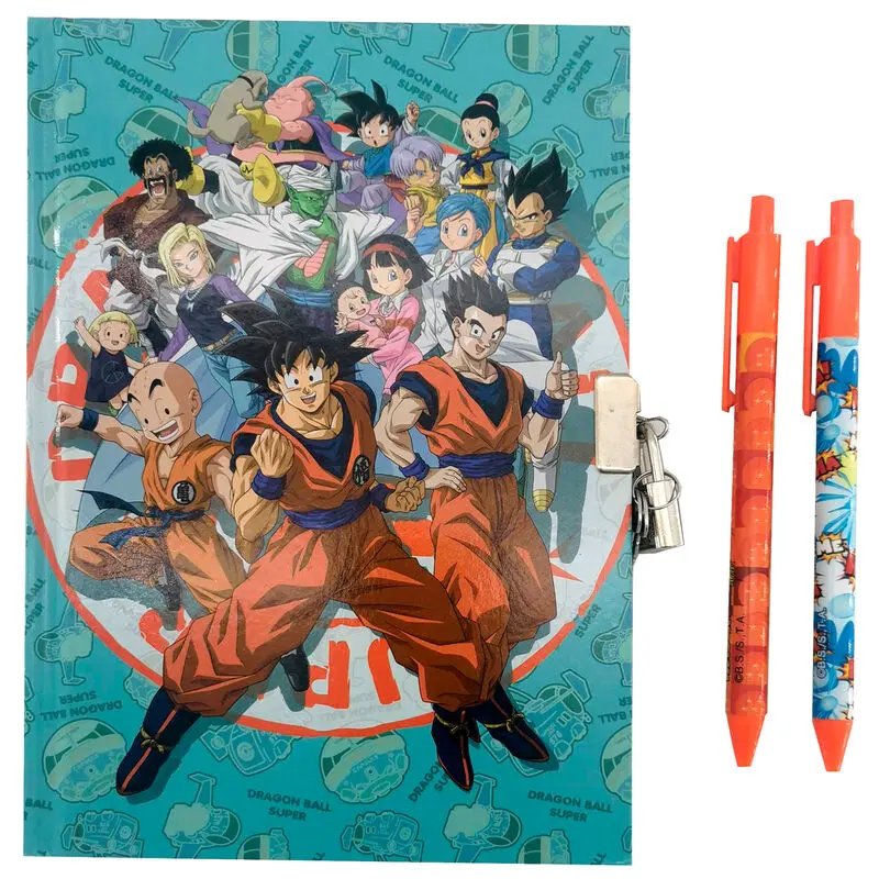 Dragon Ball set diary + 2 pens product photo