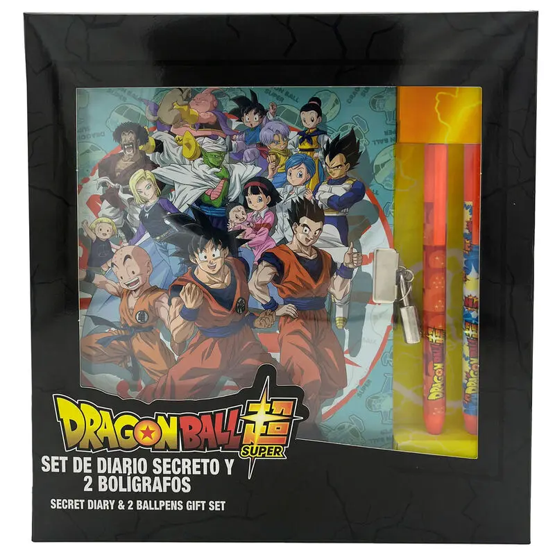 Dragon Ball set diary + 2 pens product photo