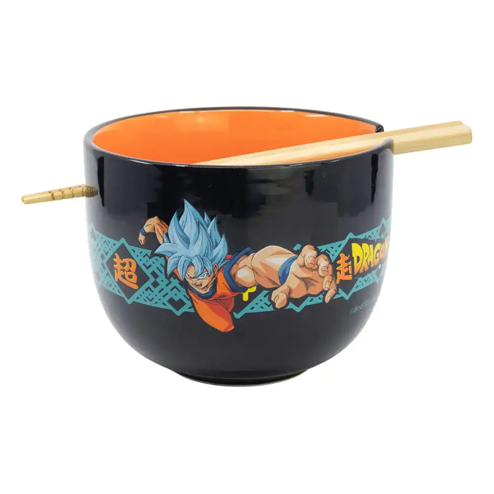 Dragon Ball Ramen Bowl with Chopsticks Letters product photo