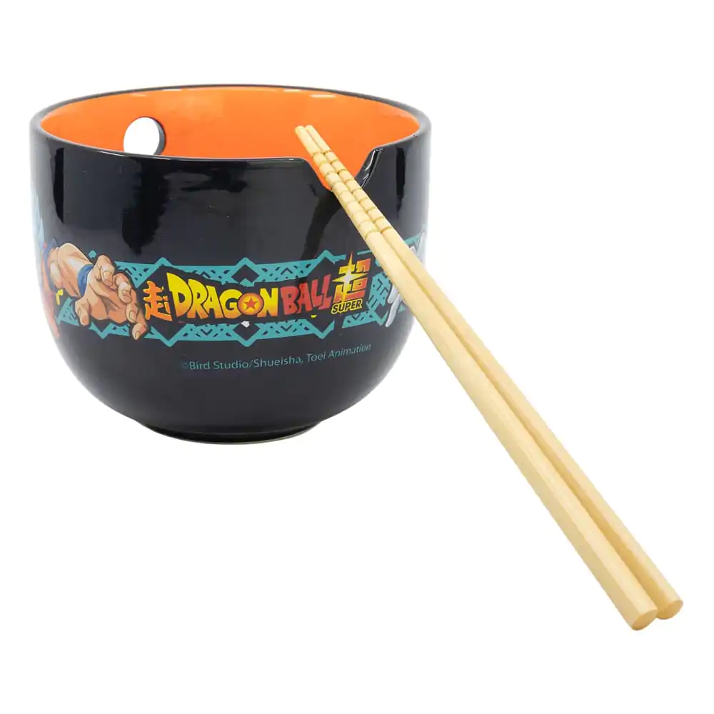 Dragon Ball Ramen Bowl with Chopsticks Letters product photo