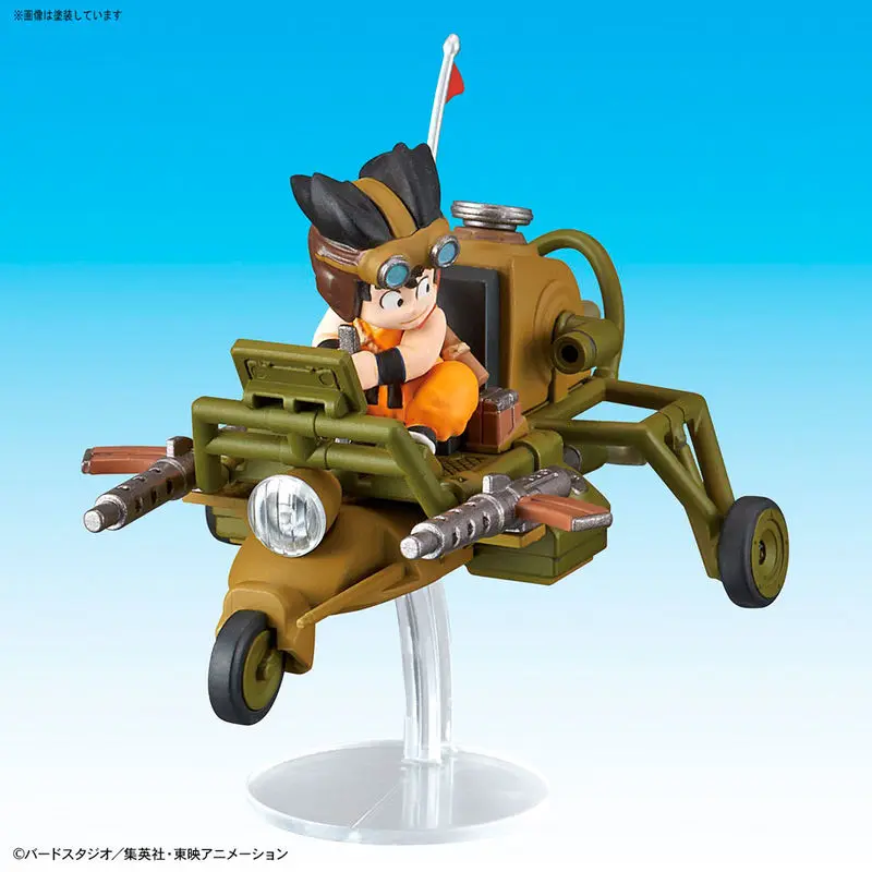 Dragon Ball Mecha Collection Son Goku Jet Buggy Model Kit figure 8cm product photo