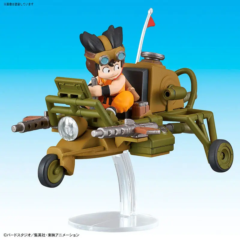 Dragon Ball Mecha Collection Son Goku Jet Buggy Model Kit figure 8cm product photo