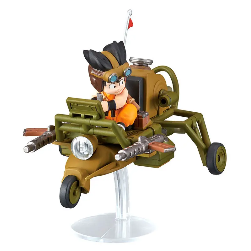 Dragon Ball Mecha Collection Son Goku Jet Buggy Model Kit figure 8cm product photo