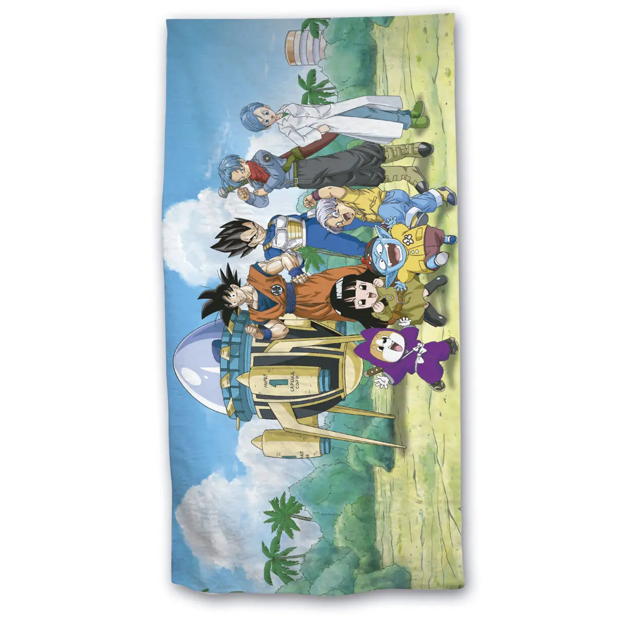 Dragon Ball Cotton beach towel product photo