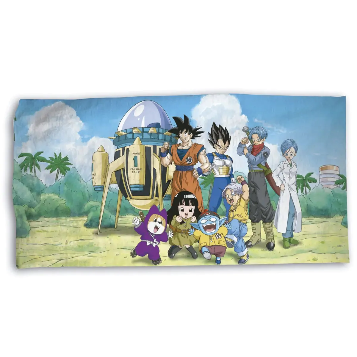 Dragon Ball Cotton beach towel product photo