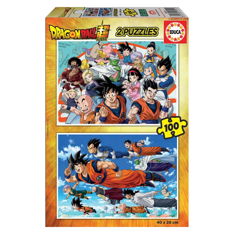 Dragon Ball Super puzzle 2x100pcs product photo