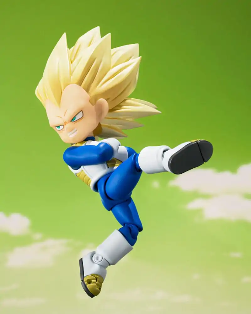 Dragon Ball S.H.Figuarts Action Figure Super Saiyan 3 Vegeta (mini) Daima 8 cm termékfotó