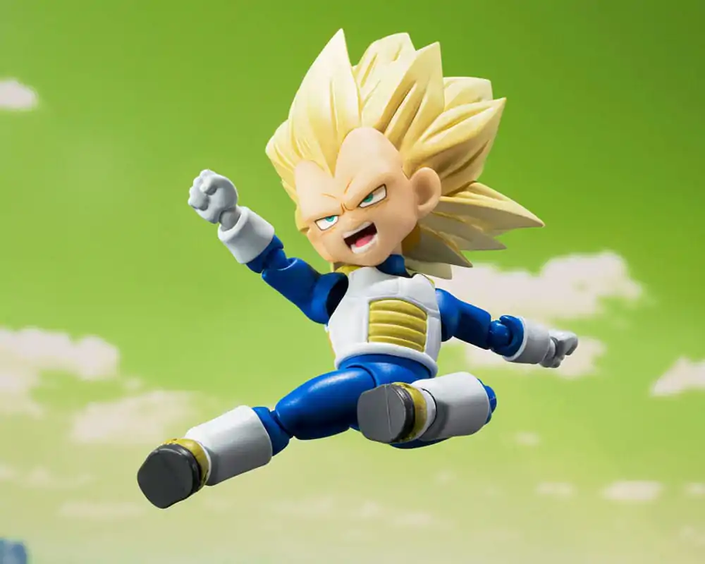 Dragon Ball S.H.Figuarts Action Figure Super Saiyan 3 Vegeta (mini) Daima 8 cm termékfotó