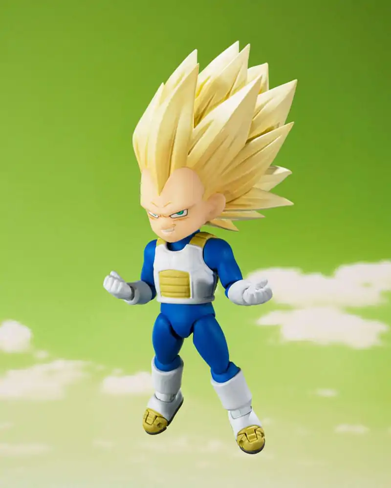 Dragon Ball S.H.Figuarts Action Figure Super Saiyan 3 Vegeta (mini) Daima 8 cm termékfotó