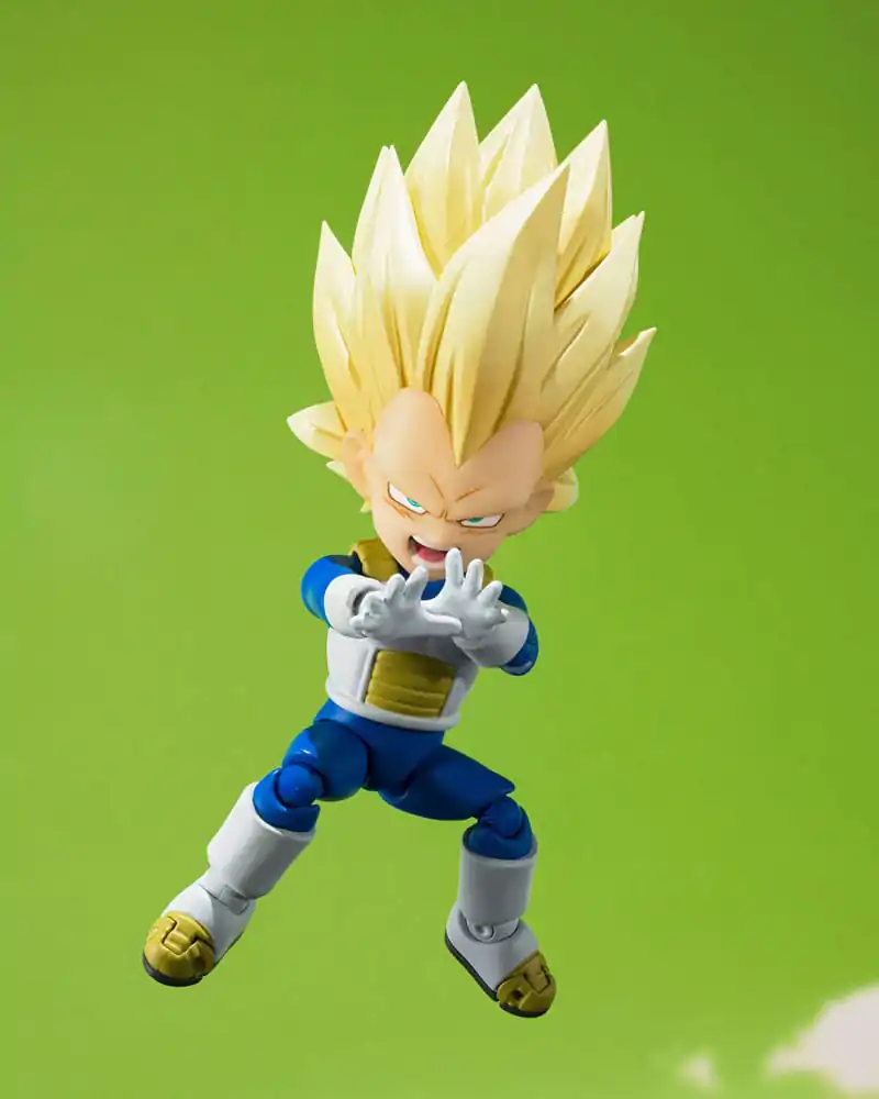 Dragon Ball S.H.Figuarts Action Figure Super Saiyan 3 Vegeta (mini) Daima 8 cm termékfotó