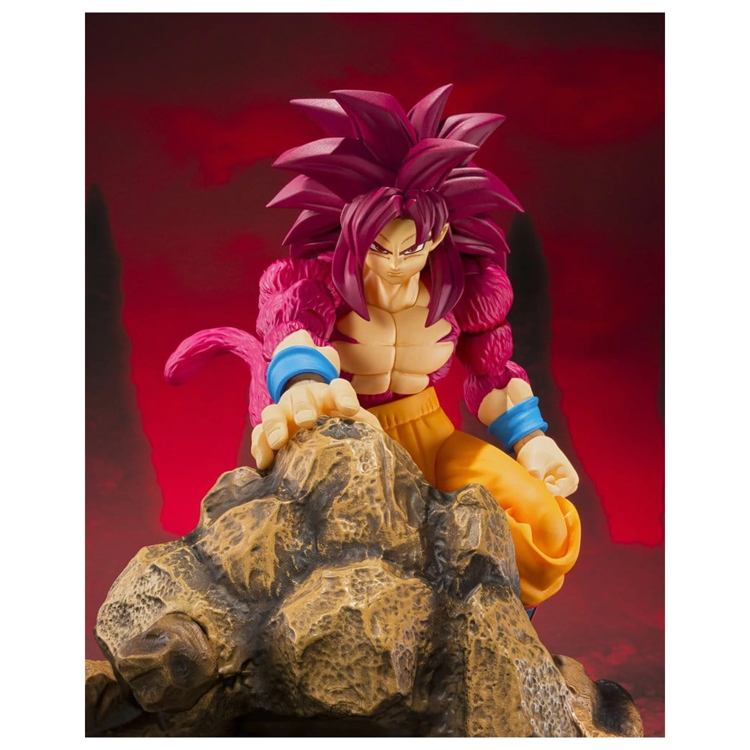 Dragon Ball S.H. Figuarts Action Figure Super Saiyan 4 Son Goku -Daima- 15 cm product photo