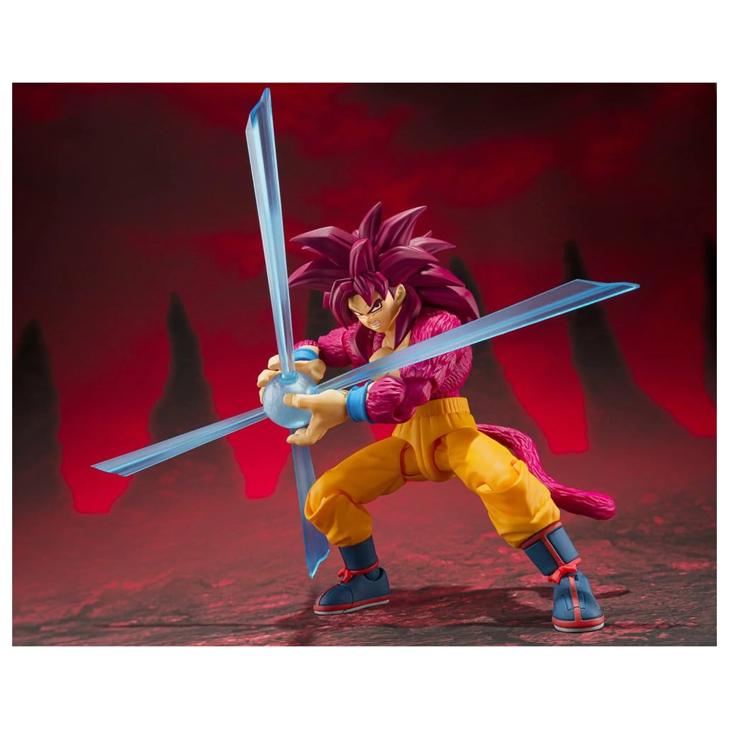 Dragon Ball S.H. Figuarts Action Figure Super Saiyan 4 Son Goku -Daima- 15 cm product photo