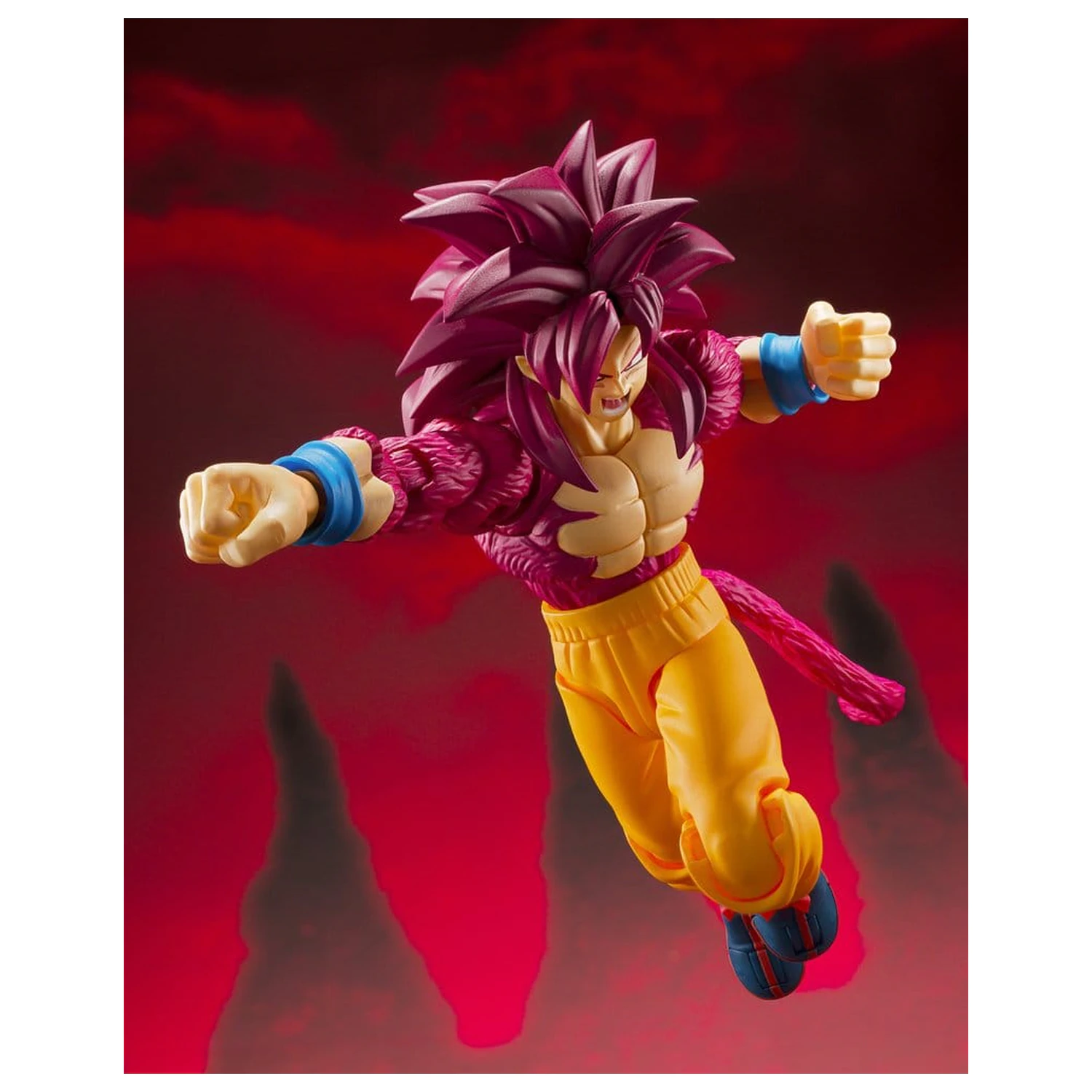 Dragon Ball S.H. Figuarts Action Figure Super Saiyan 4 Son Goku -Daima- 15 cm product photo