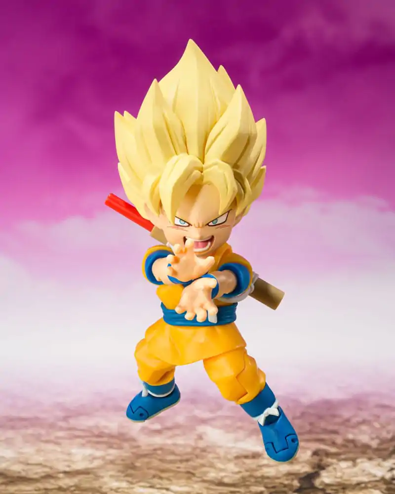 Dragon Ball S.H.Figuarts Action Figure Super Saiyan Son Goku (mini) Daima 8 cm product photo