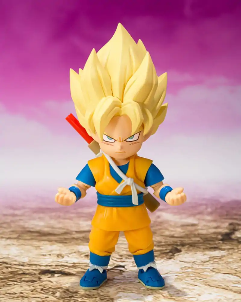 Dragon Ball S.H.Figuarts Action Figure Super Saiyan Son Goku (mini) Daima 8 cm product photo