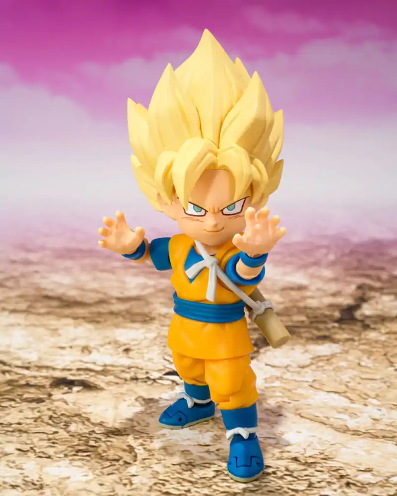 Dragon Ball S.H.Figuarts Action Figure Super Saiyan Son Goku (mini) Daima 8 cm product photo