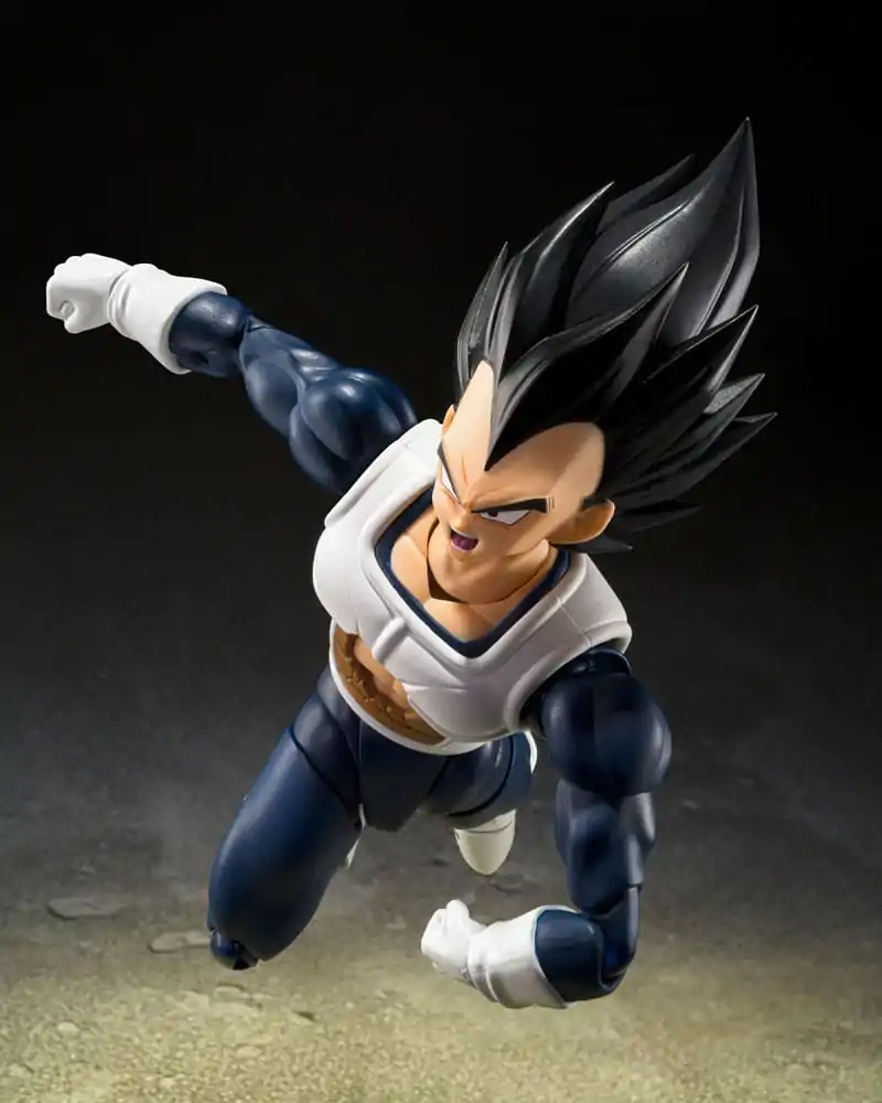 Dragon Ball S.H. Figuarts Action Figure Vegeta Old Battle Clothes 14 cm termékfotó