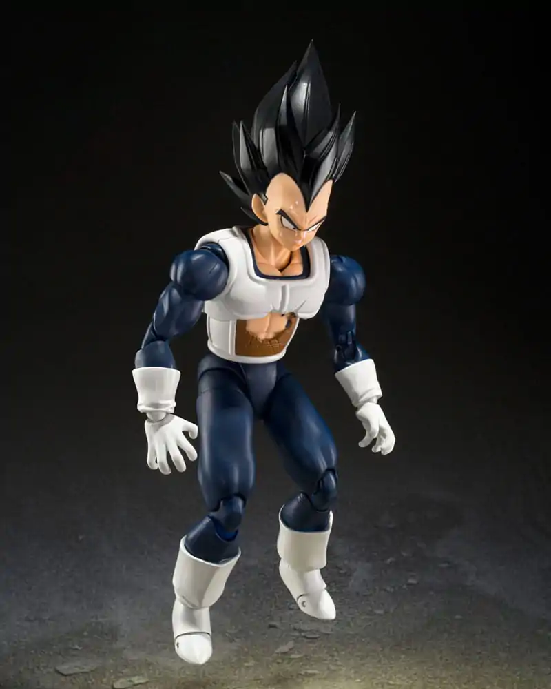 Dragon Ball S.H. Figuarts Action Figure Vegeta Old Battle Clothes 14 cm termékfotó