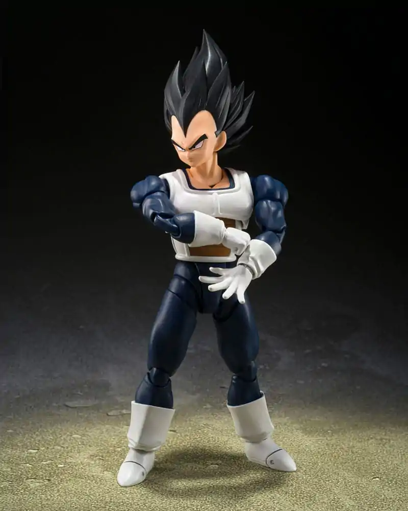 Dragon Ball S.H. Figuarts Action Figure Vegeta Old Battle Clothes 14 cm termékfotó