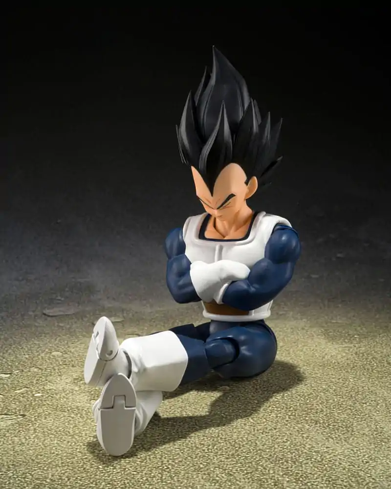 Dragon Ball S.H. Figuarts Action Figure Vegeta Old Battle Clothes 14 cm termékfotó