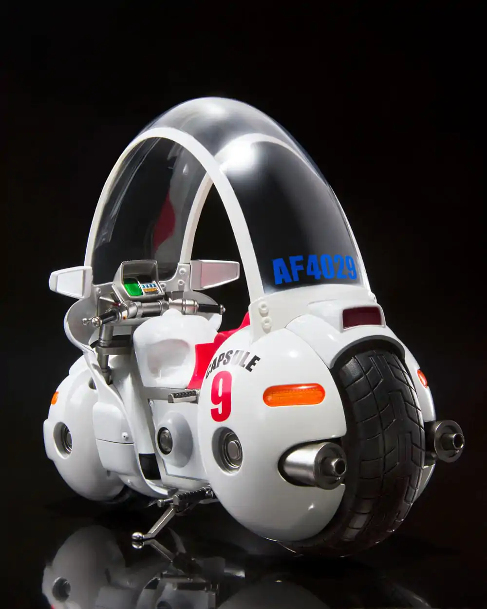 Dragon Ball S.H. Figuarts Vehicle with Figure Bulma's Motorcycle Hoipoi Capsule No. 9 17 cm product photo