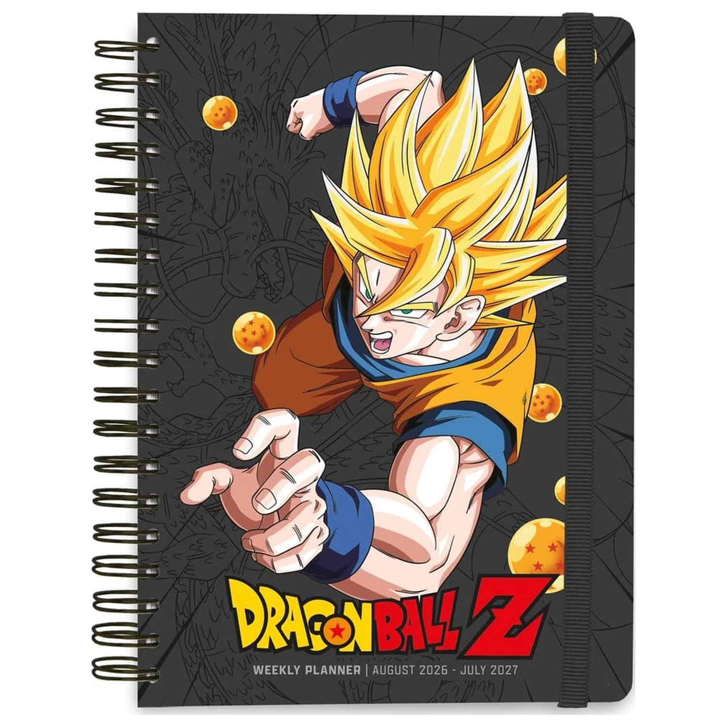 Dragon Ball School Diary weekly planner 2026/2027 A5 product photo
