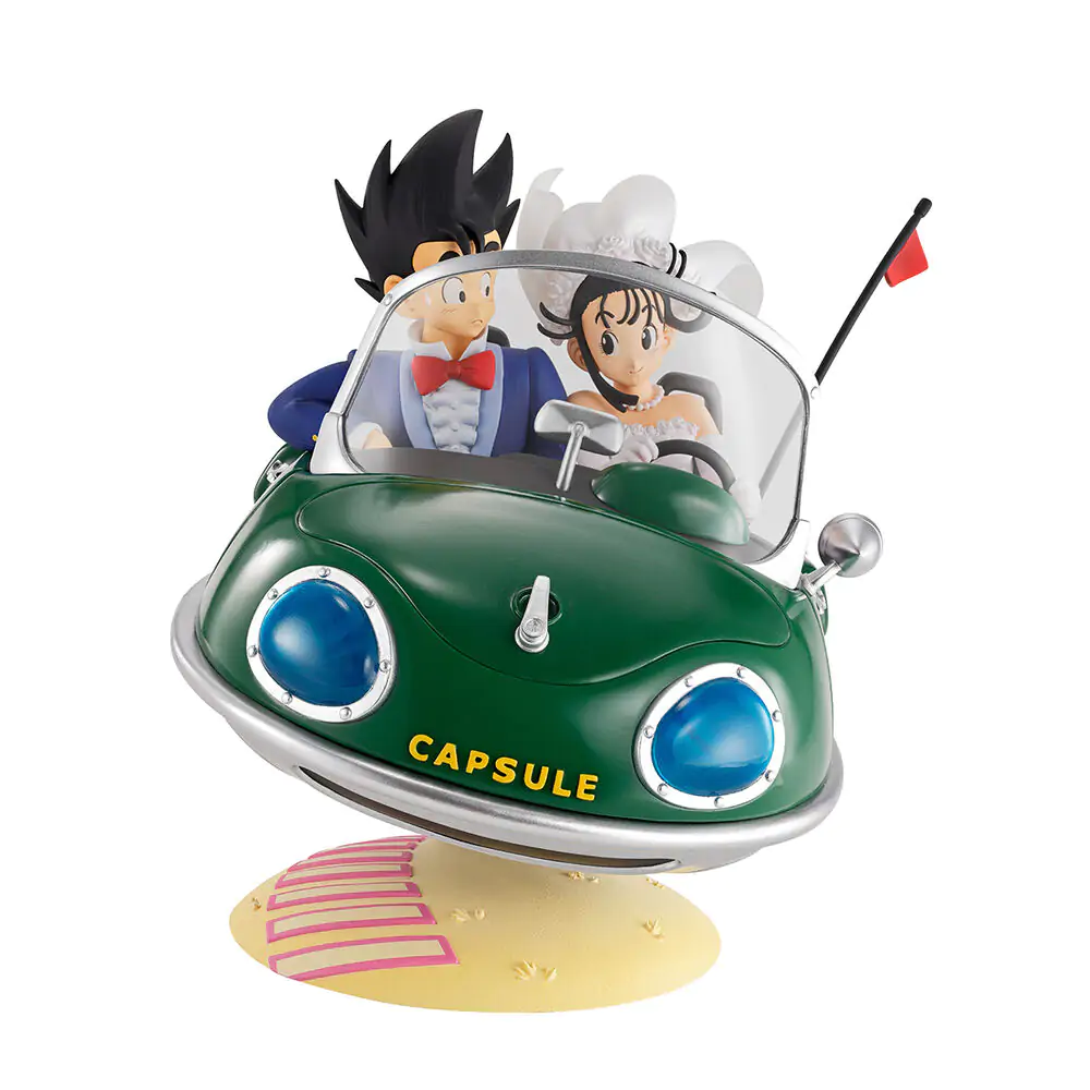 Dragon Ball Son Goku &amp; Chichi Snap Collection 2 Ichibansho figure 14cm product photo