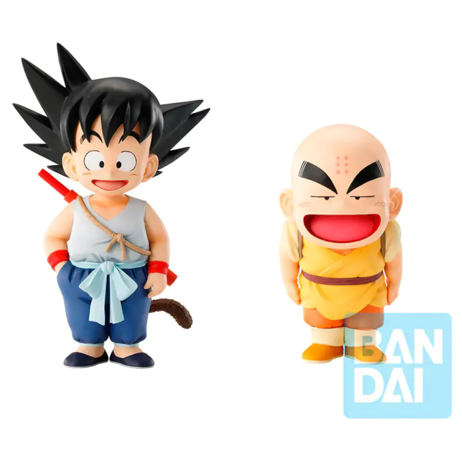 Dragon Ball Son Goku & Krillin Training Section Ichibansho figure 13cm product photo