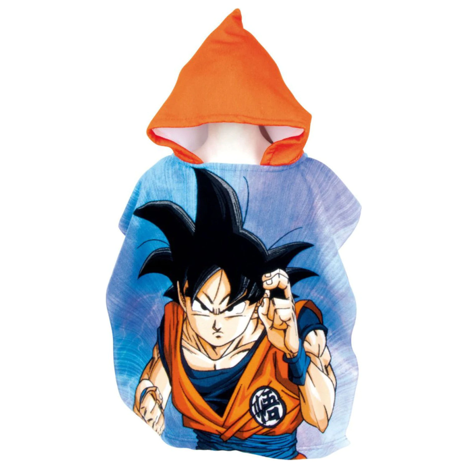 Dragon Ball Son Goku Beach Towel Poncho product photo