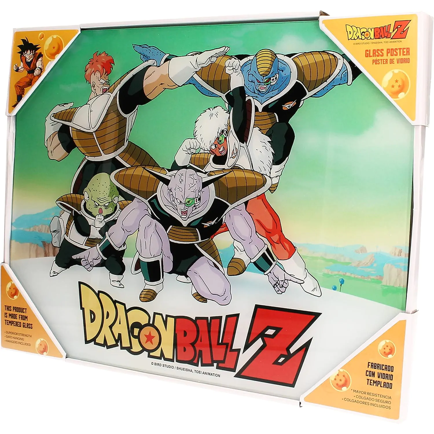 Dragon Ball Special Forces glass poster product photo