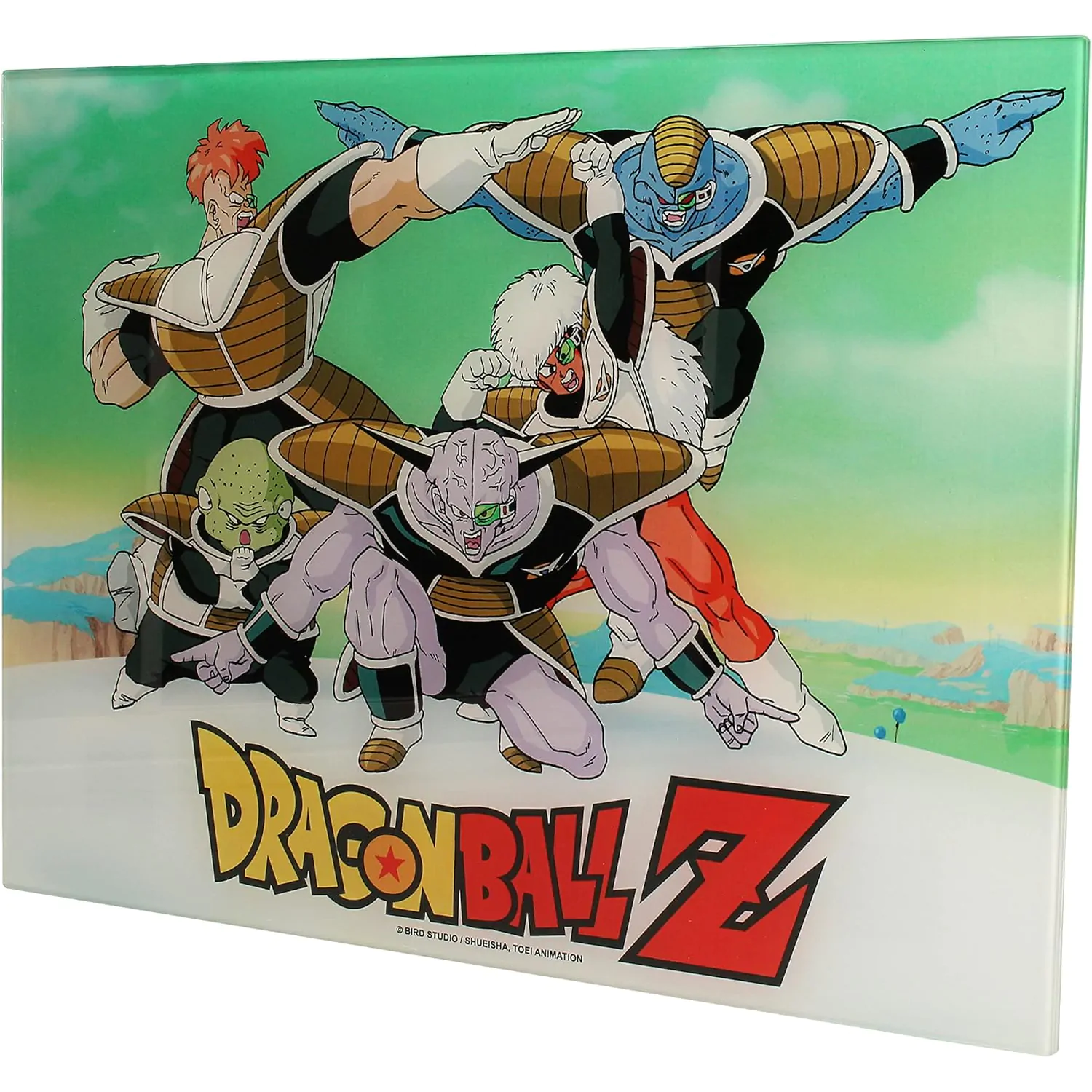 Dragon Ball Special Forces glass poster product photo