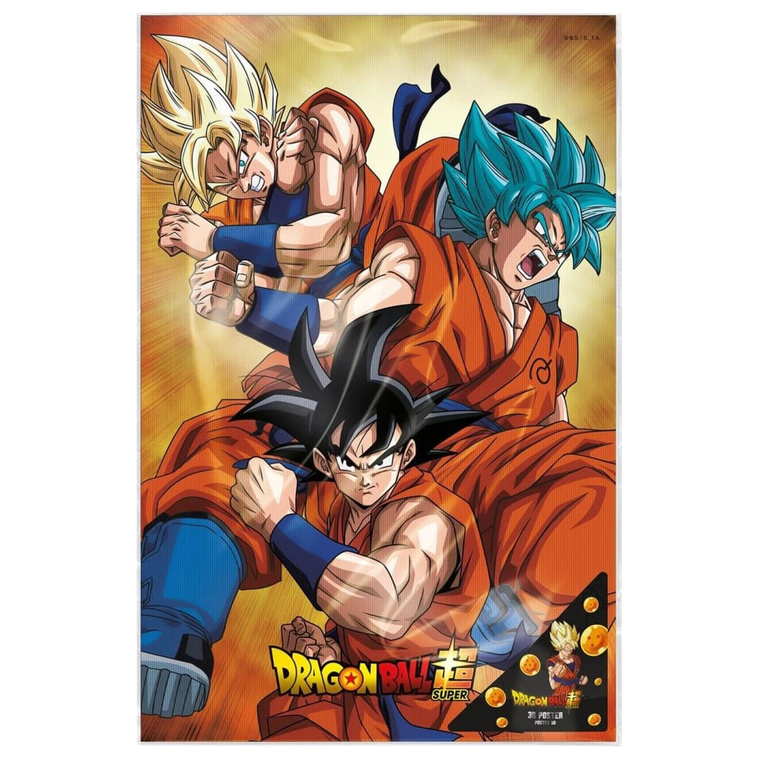 Dragon Ball Super 3D Poster Champa Goku 38 x 58 cm product photo
