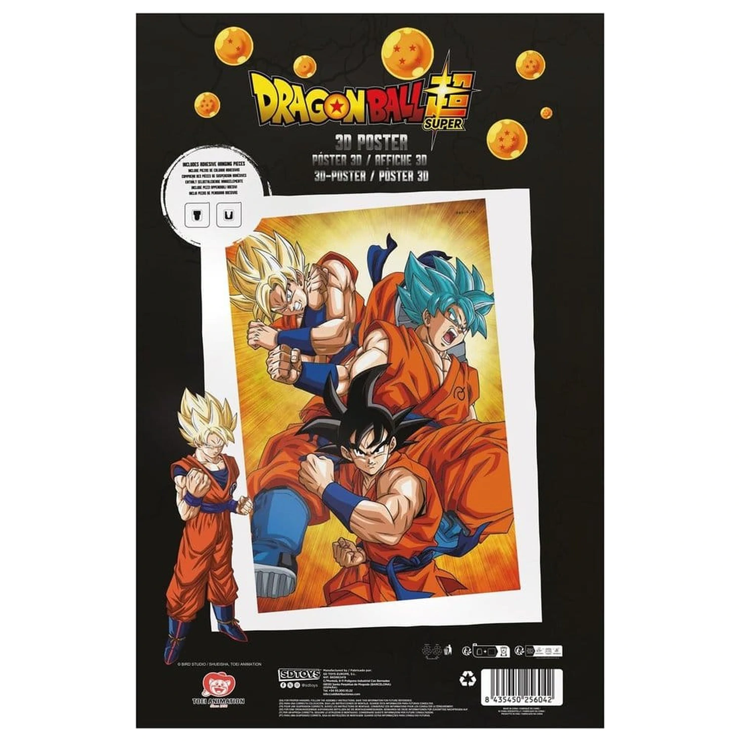 Dragon Ball Super 3D Poster Champa Goku 38 x 58 cm product photo