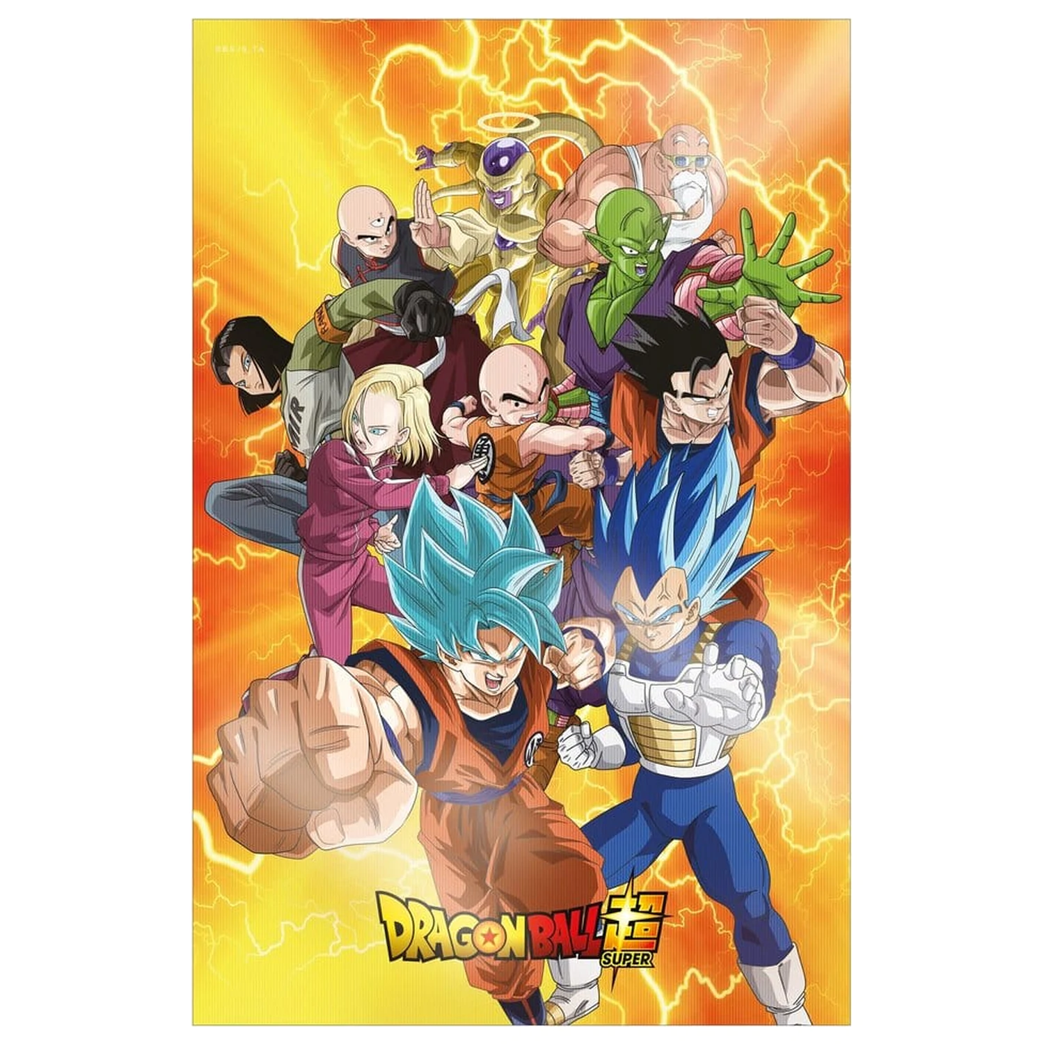 Dragon Ball Super 3D Poster Survival Heroes 38 x 58 cm  product photo