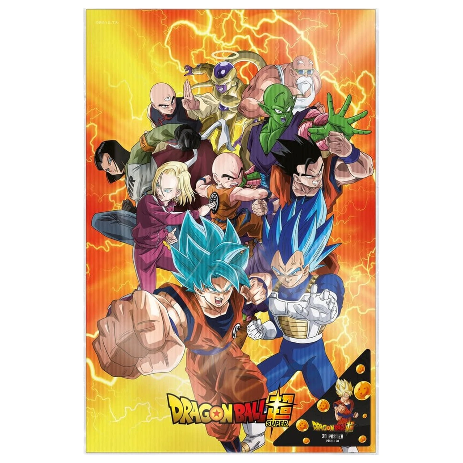 Dragon Ball Super 3D Poster Survival Heroes 38 x 58 cm  product photo