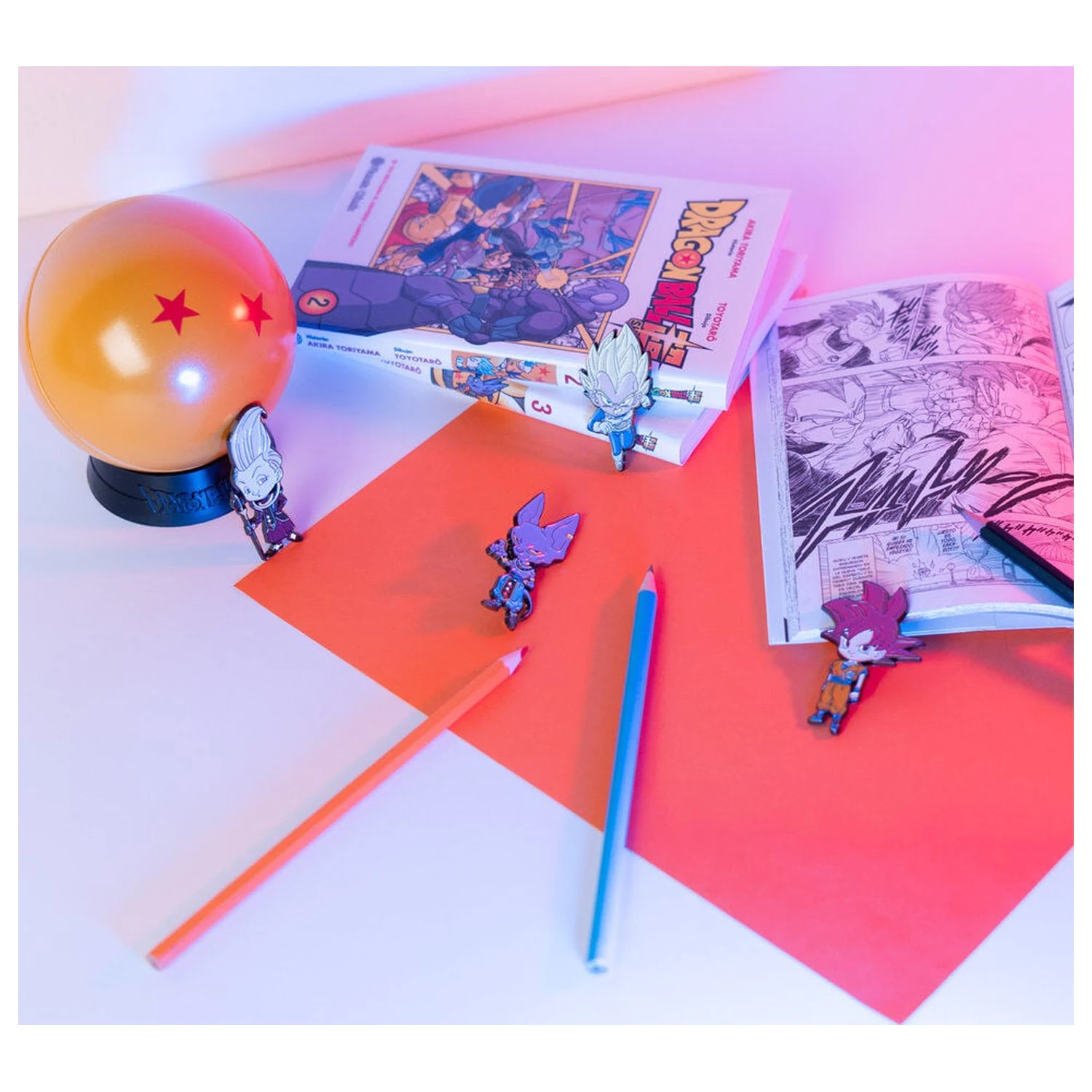 Dragon Ball Super set of 4 pins product photo